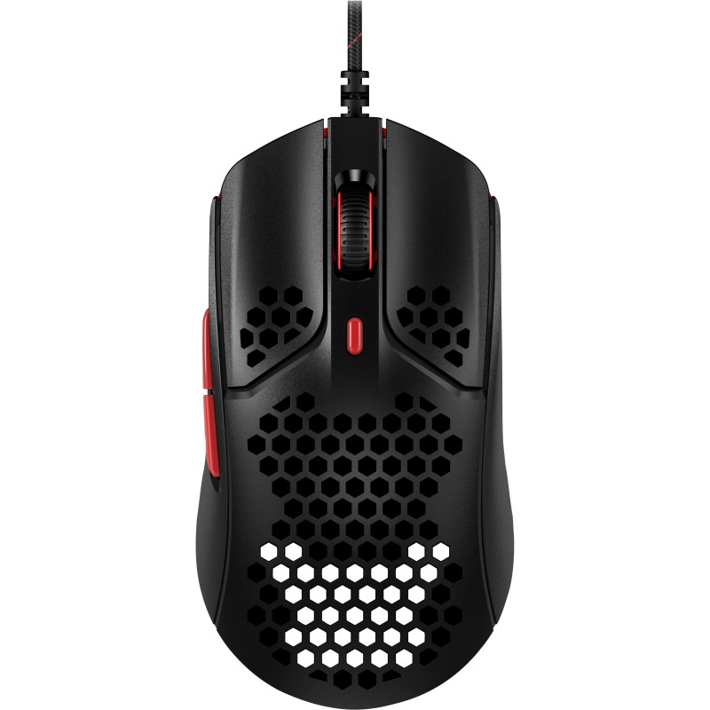 HyperX Pulsefire Haste Kabelgebundene Gaming Maus schwarz/rot